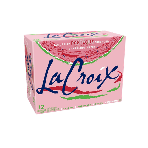 [246472] La Croix Watermelon Sparkling Water 8 X 355Ml