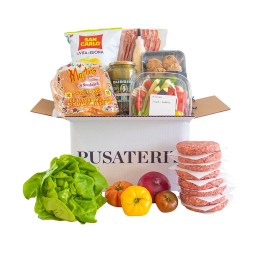 [251106] Pusateri'S Beef Burger Box 1ea