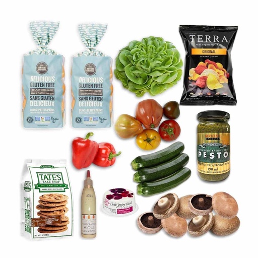 [251109] Portobello Burger Box - Gluten Friendly 1ea