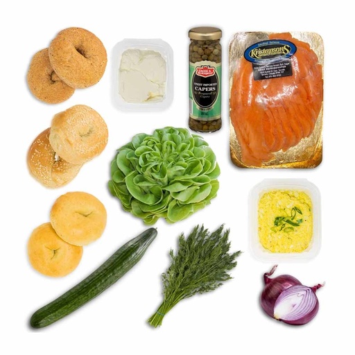 [251112] The Bagel & Lox Box 1ea