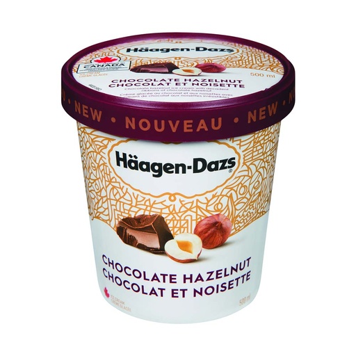 [367901] HAAGEN-DAZS Chocolate Hazelnut - 05500020576