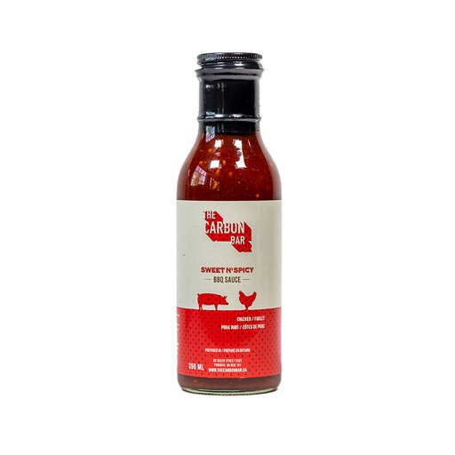 [254915] CARBON BAR SWEET N' SPICY BBQ SAUCE