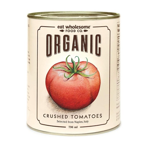 [259124] EAT WHOLESOME ORGANIC CRUSHED TOMATOES 796ML