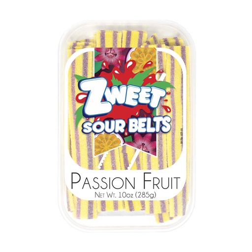 [268979] Zweet Sour Belts Passion Fruit 285g