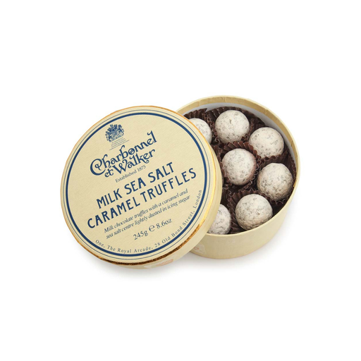 [269481] CHARBONNEL MILK SEA SALT CARAMEL TRUFFLES 120G