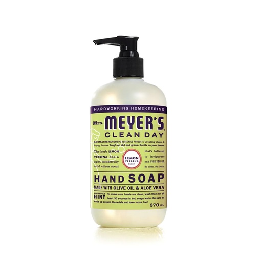 [276598] MRS. MEYERS LEMON VERBENA HAND SOAP