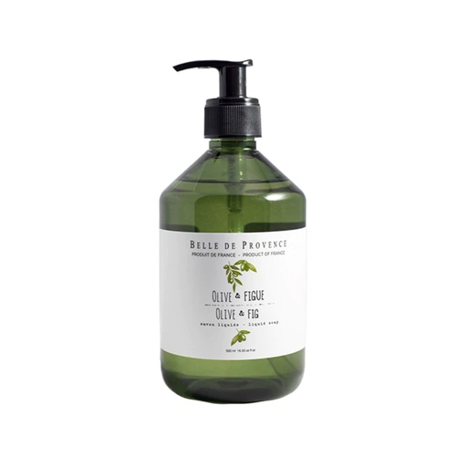 [280211] Belle De Provence Olive & Fig Liquid Soap 500Ml