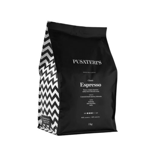 [281227] Pusateri's Classic Espresso Whole Bean Coffee 1Kg