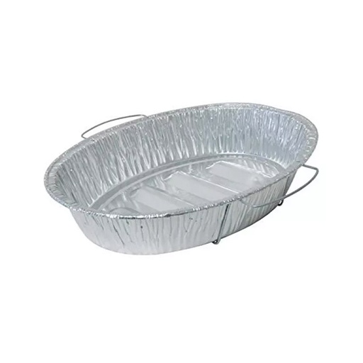 [281724] Handi Foil Roaster Oval Pan With Handle
