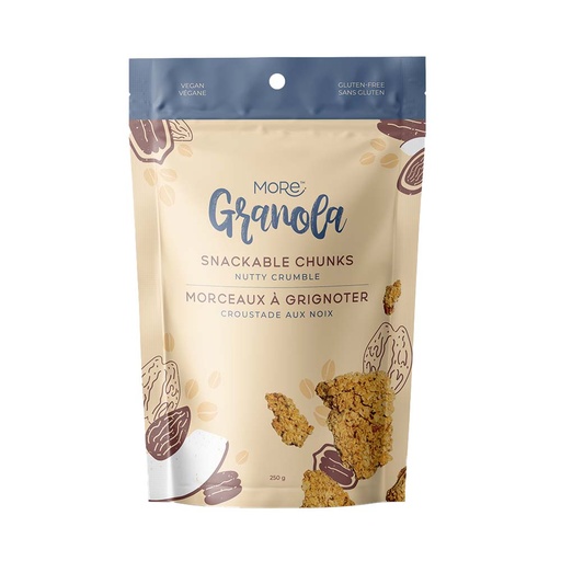 [297637] More Granola Nutty Crumble 250G