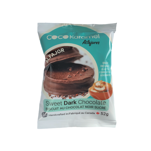 [306503] Coco Karamel Dark Chocolate Alfajor 52g
