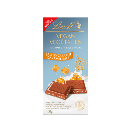 [313445] Lindt Vegan Salted Caramel Bar 100g