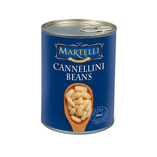 [314557] Martelli Cannellini Beans 398Ml