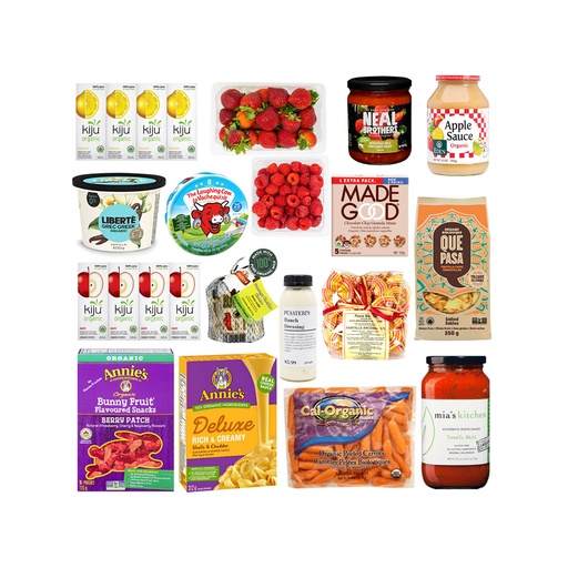 [315993] Kid Friendly Organic Snack Box 1ea