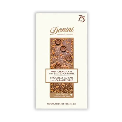 [318810] Donini Milk Chocolate With Salted Caramel 100g