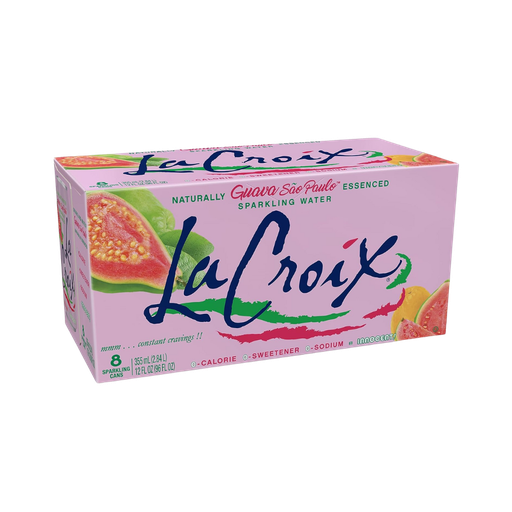 [335540] La Croix Guava Sparkling Water 8 X 355Ml