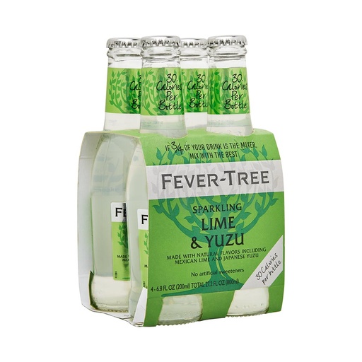 [335939] Fever Tree Lime & Yuzu 4 x 200ml