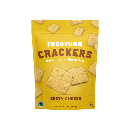 [353338] Freeyumm Zesty Cheese Crackers 120G