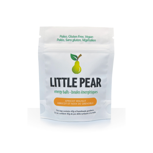 [358424] LITTLE PEAR BAKESHOP APIRCOT WALNUT ENERGY BALLS 40G