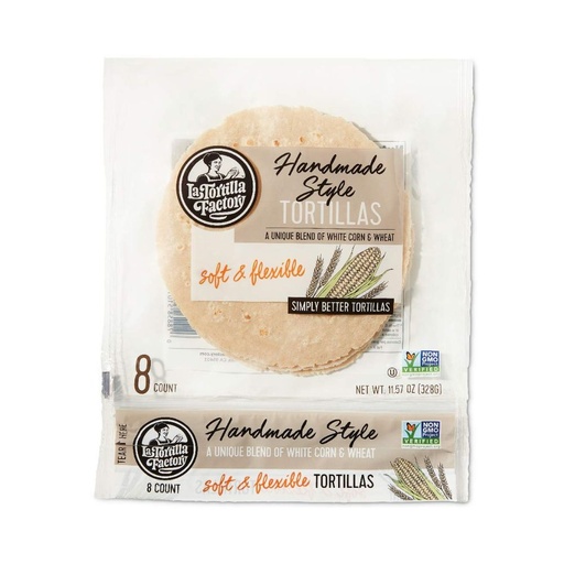 [367265] LA TORTILLA FACTORY WHITE CORN TORTILLA