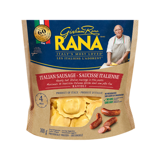 [373210] ITALIAN SAUSAGE RAVIOLI 300 GR