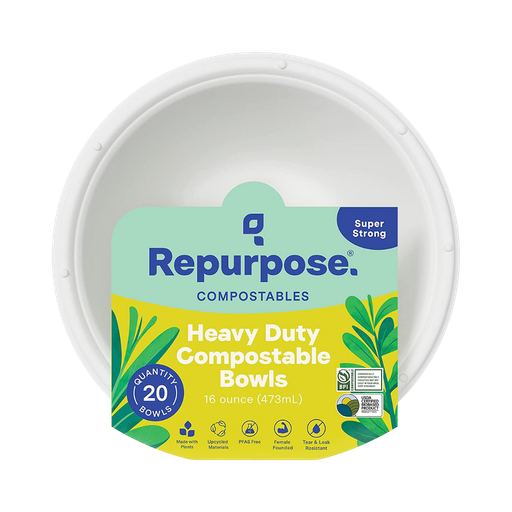 [384002] REPURPOSE BOWLS 16OZ 20PC CMPSTBLE