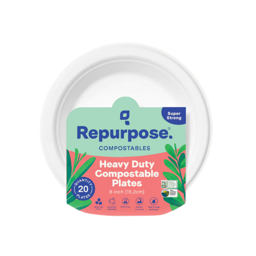 [384008] REPURPOSE PLATES 6IN DESSERT 20PC