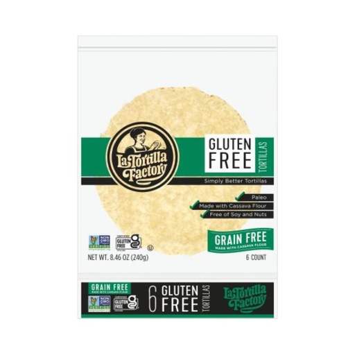 [386885] LA TORTILLA FACTORY CASSAVA TORTILLA GLUTEN FREE