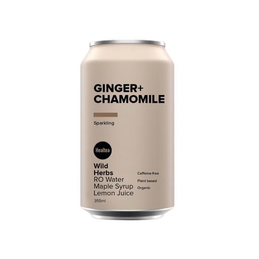 [391803] Healtea Ginger Chamomile Sparkling Beverage 355Ml
