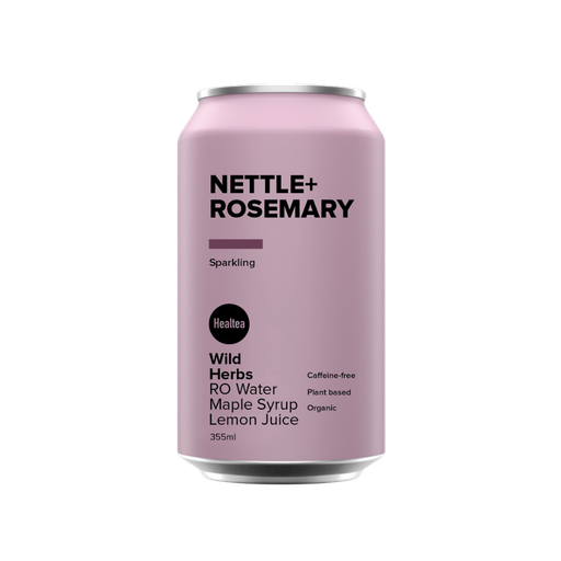 [391805] Healtea Nettle Rosemary Sparkling Beverage 355Ml