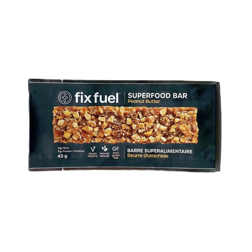 [401478] FIX FUEL SUPERFOOD BAR PEANUT BUTTER 516g