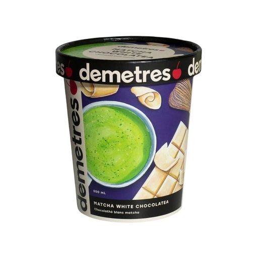 [408449] DEMETRES MATCHA WHITE CHOC