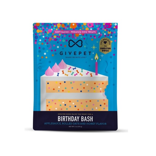 [415830] GIVEPETTREAT DOG BDAY BASH SOFT