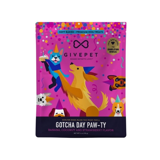 [415833] GIVEPETTREAT DOG GOTCHA DAY SFT