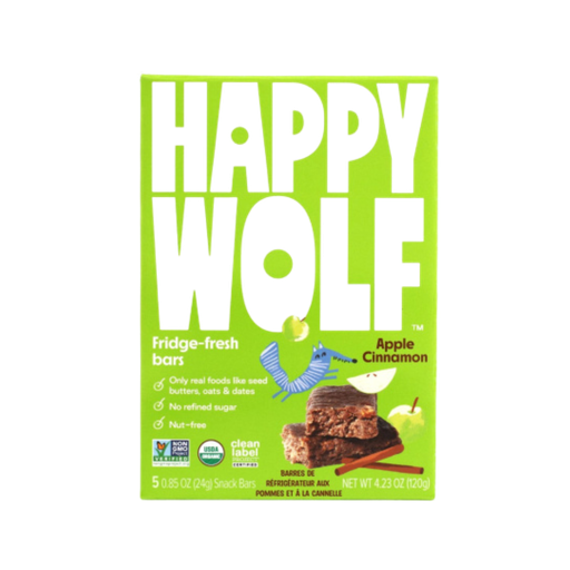 [417892] Happy Wolf - Apple Cinnamon Box 5 Bars