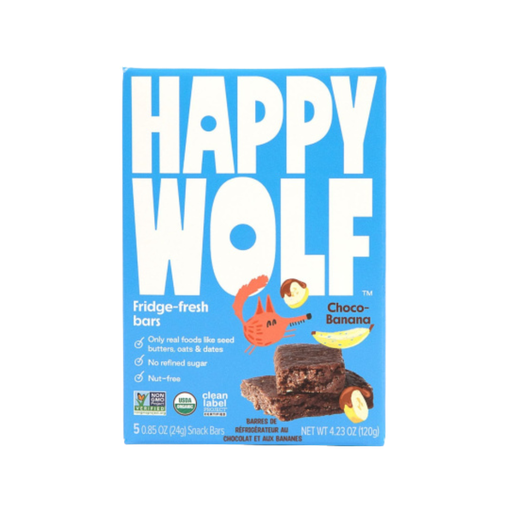 [417893] Happy Wolf - Chocolate Banana Box 5 Bars