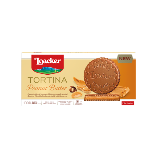 [420726] Loacker Tortina Peanut Butter 63G