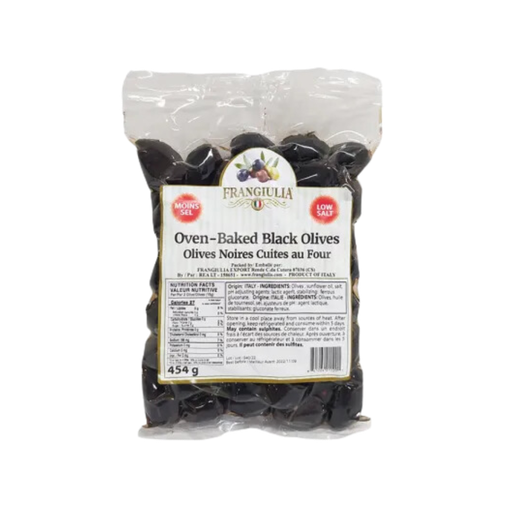 [421327] FRANGIULIA OVEN BAKED BLACK OLIVES