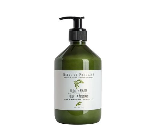 [422336] Belle De Provence Olive & Rosemary Hand & Body Lotion 500Ml