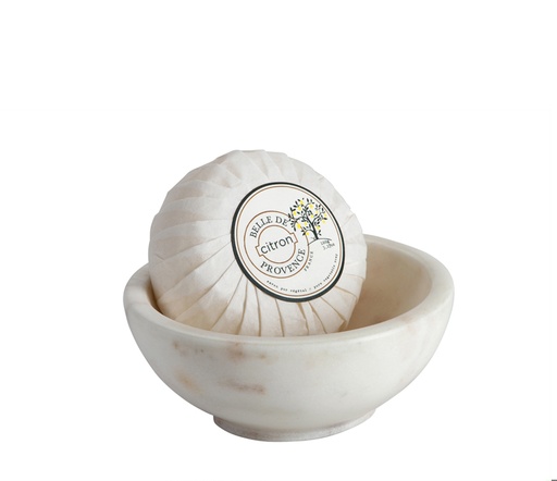 [435672] Belle De Provence Round Citron Soap 100G