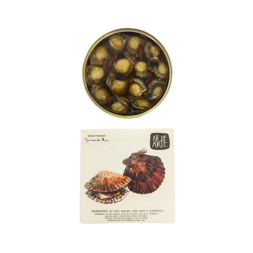 [423340] AR DE ARTE SCALLOPS IN GARLIC & CHILLI