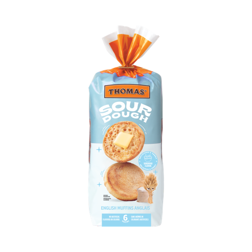 [425038] THOMAS SOURDOUGH ENGLISH MUFFIN
