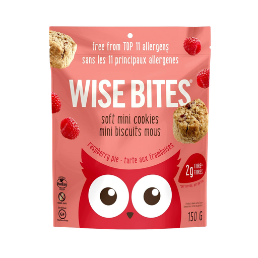 [429492] WISE BITES SOFT MINI COOKIE - RASPBERRY PIE