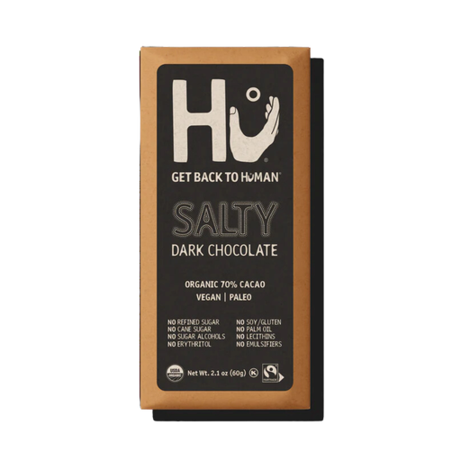 [431824] HU Salty Organic Dark Chocolate