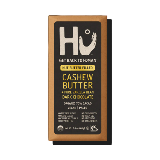 [431827] HU Cashew Butter + Vanilla Bean Organic Dark Chocolate