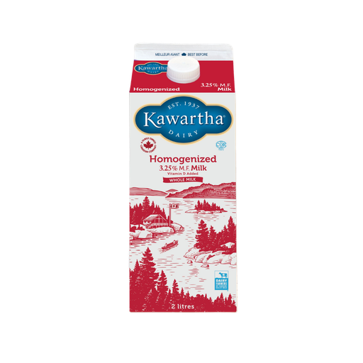 [446413] KAWARTHA DAIRY HOMOGENIZED MILK 2LT - 06222901102