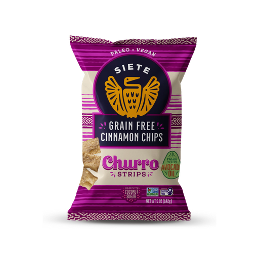 [436080] SIETE GRAIN CINAMMON CHIPS - CHURRO STRIPS