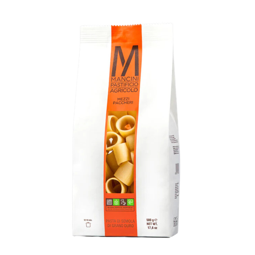 [436685] Mancini Pasta Classica Mezze Paccheri 500G