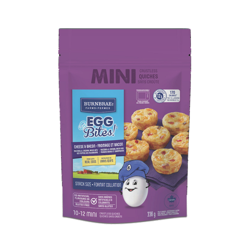 [439688] Burnbrae Cheese & Bacon Egg Bites 336G