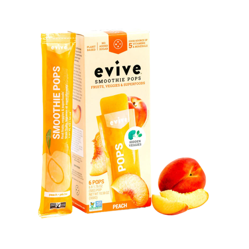 [441088] EVIVE SMOOTHIE POPS - PEACH